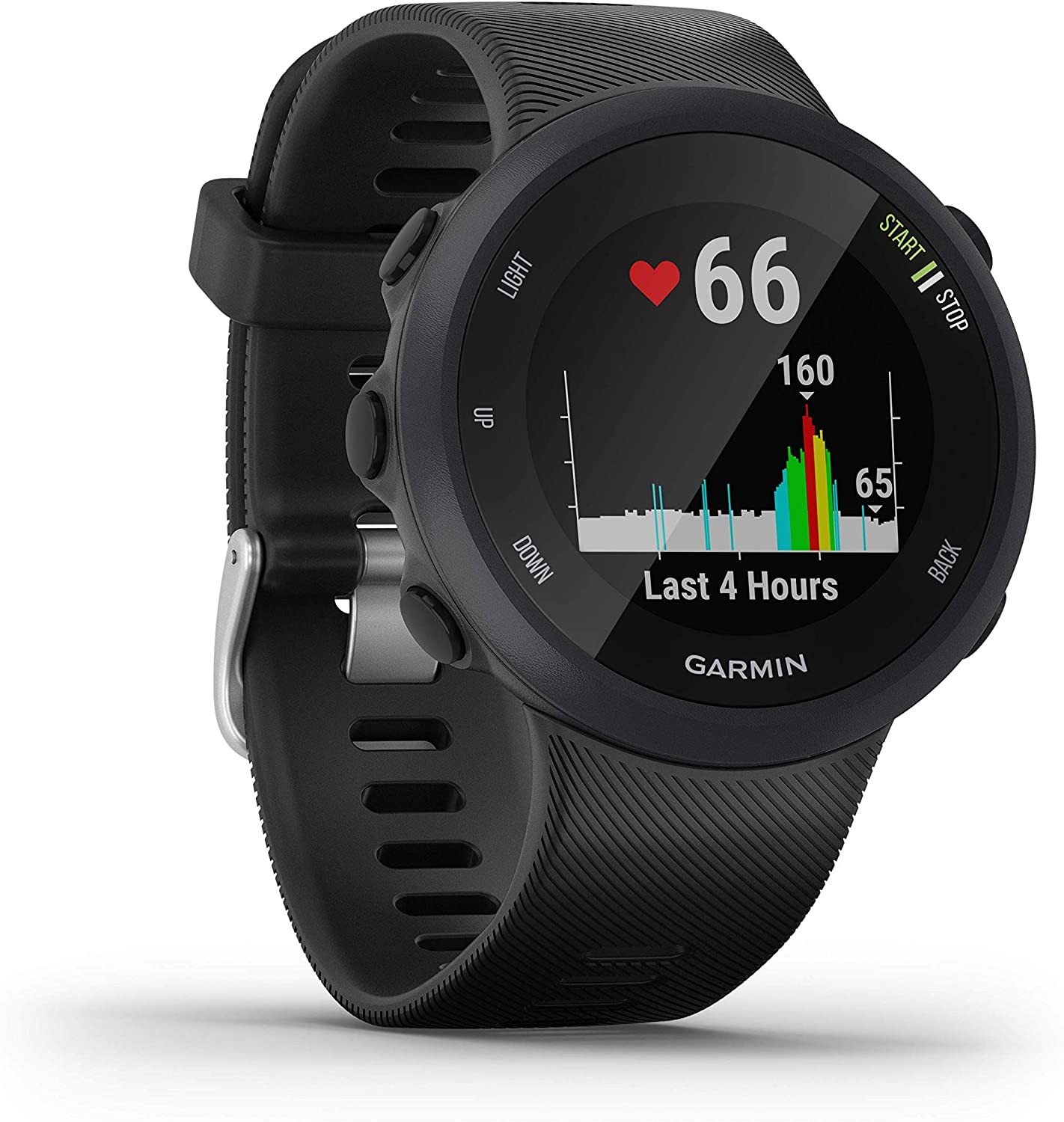 Garmin Forerunner 45 L/G | Reloj multi-sport con GPS | Tecnología pulsómetro Integrado | Color: Negro